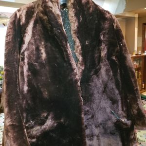 Beaver fur vintage jacket